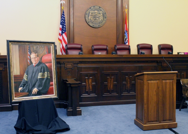 Portrait of the late Judge Richard B. Teitelman