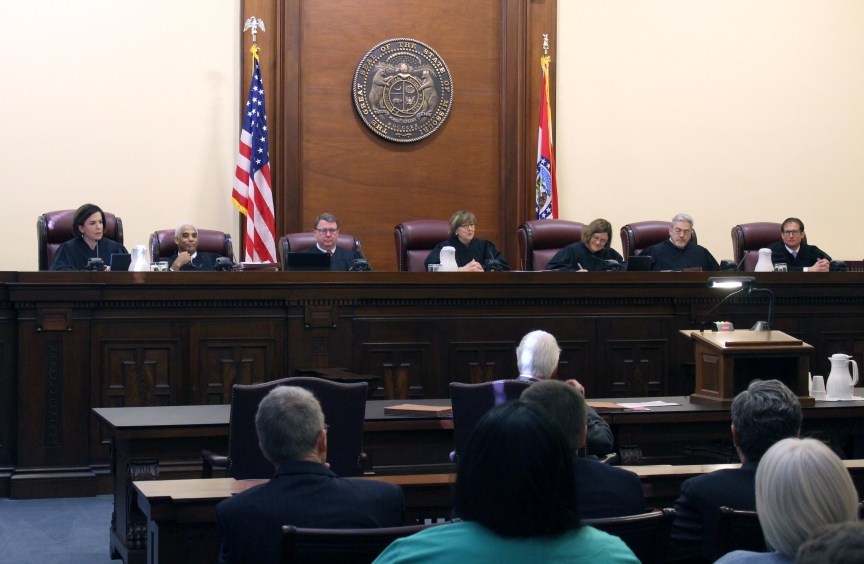 new Judge Brent Powell joins Supreme Court of Missouri for arguments
