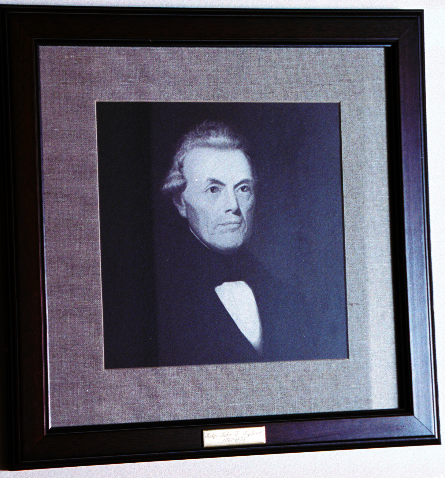 portrait of Judge John Ryland
