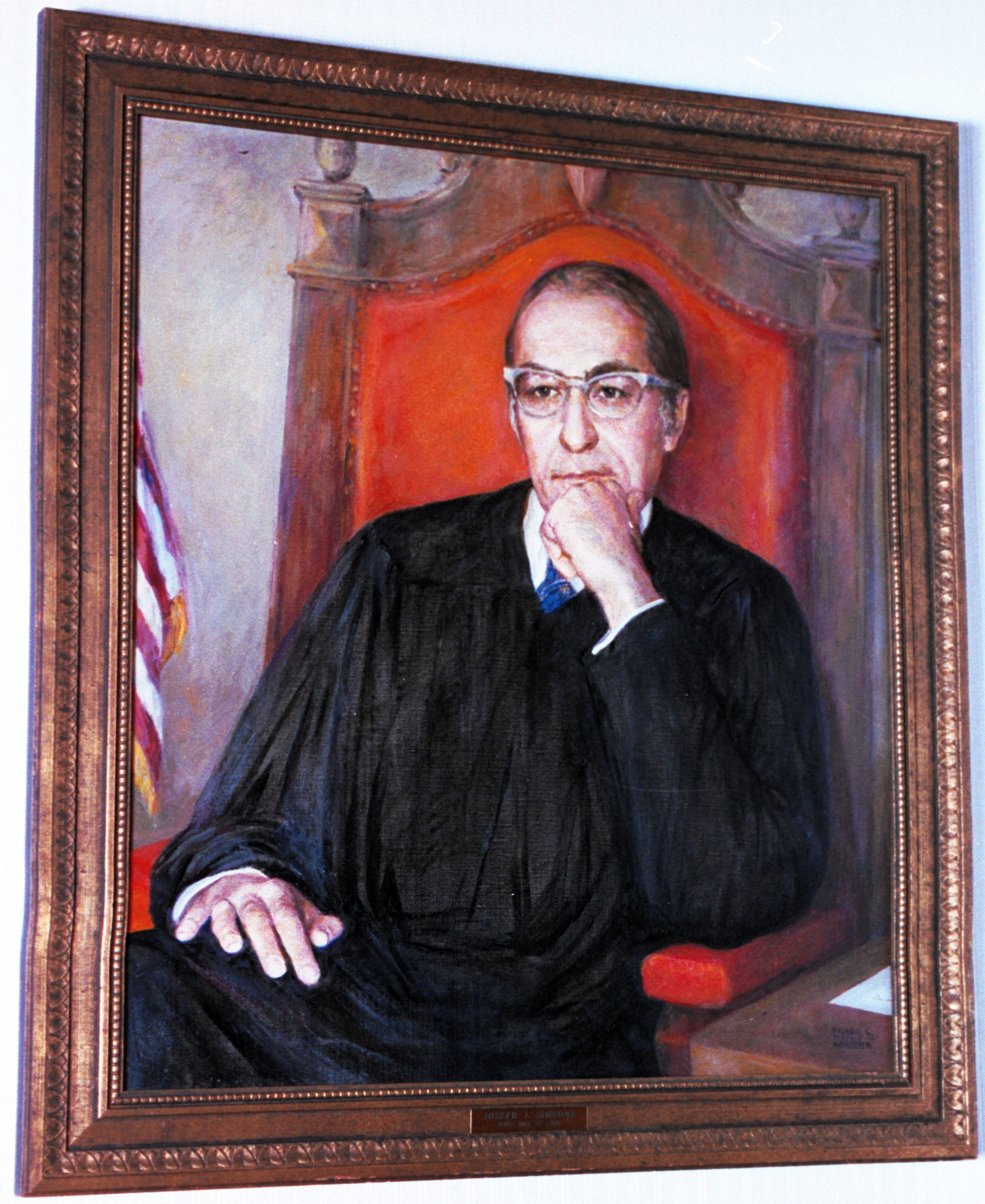 portrait of Judge Joseph Simeone