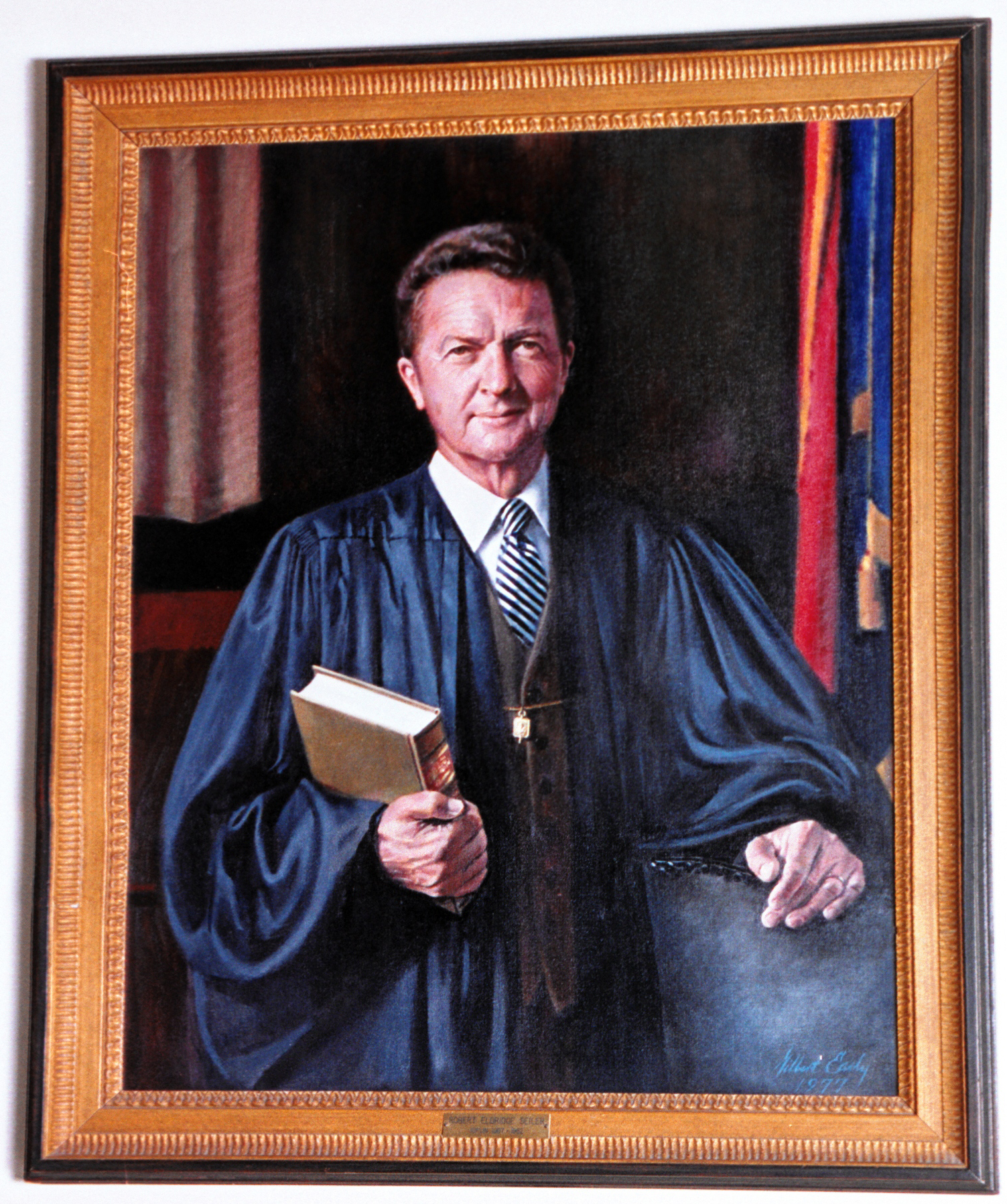 image of portrait of Judge Robert Seiler