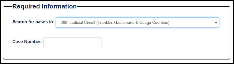 Search for cases in field image