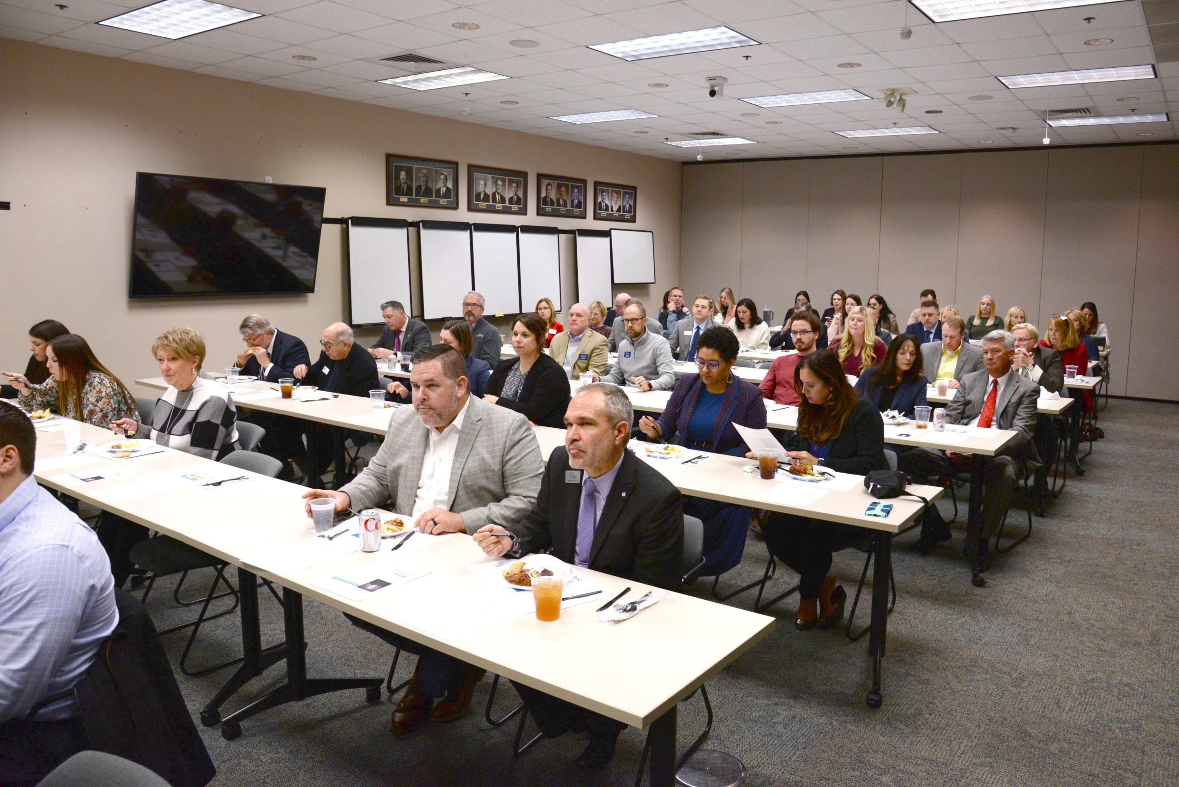 Springfield chamber listens to Judge Jerry Harmison during public policy seminar