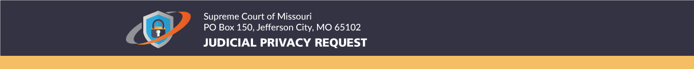 Judicial Privacy Request