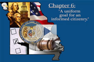 Chapter 6: A uniform goal of an informed citizenry