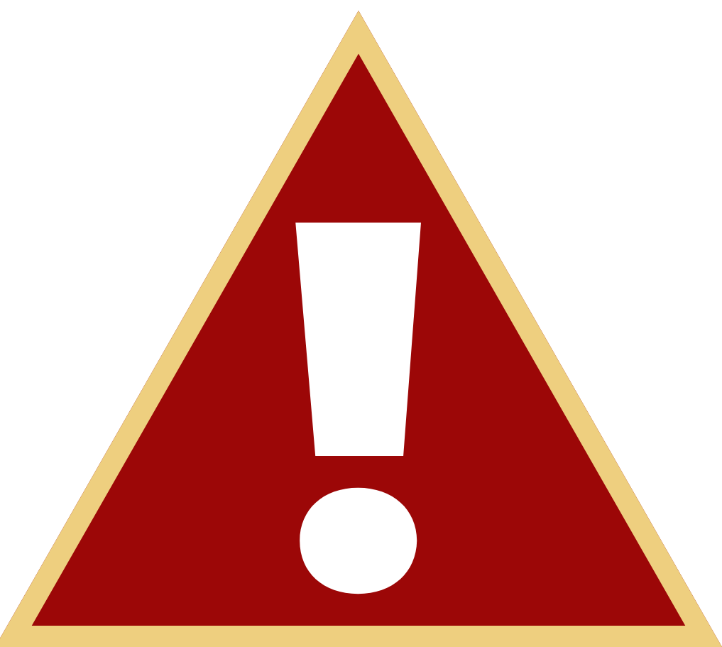 WarningTriangle