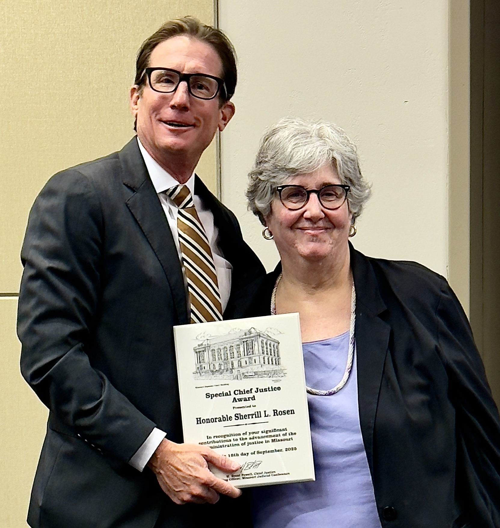 2025ChiefJusticeAwards-CommissionerSherrillRosen